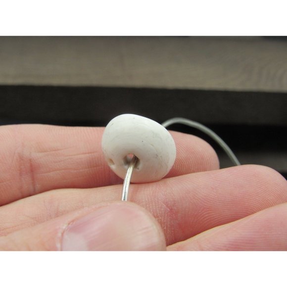 7" Sterling Silver Odd Shape Shell Bangle Bracelet Vintage Elegant Beautiful - Picture 2 of 6